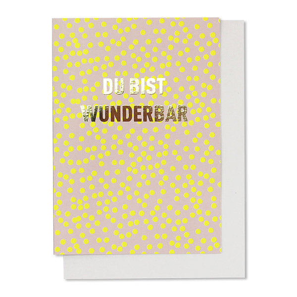 KLAPPKARTE 'Du bist wunderbar' (4620686131258)