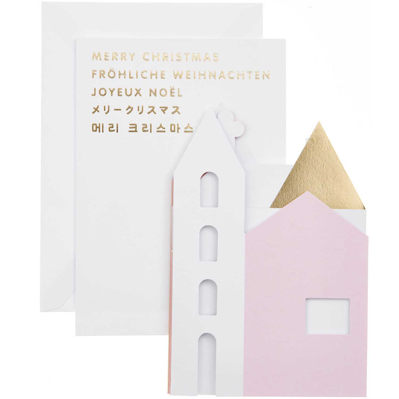 Zick Zack Weihnachtskarte - Dekohäuschen (8031619449096)