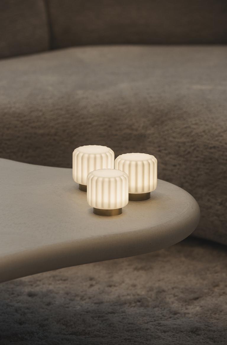 Dentelles Tischleuchten - schwarz (6768046243898)