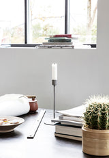 KERZENSTÄNDER 'ANIT' ø9,5cm - silber (1168052650020)