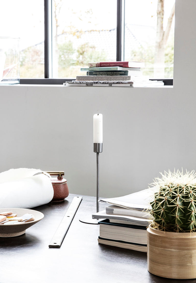 KERZENSTÄNDER 'ANIT' ø9,5cm - silber (1168052650020)